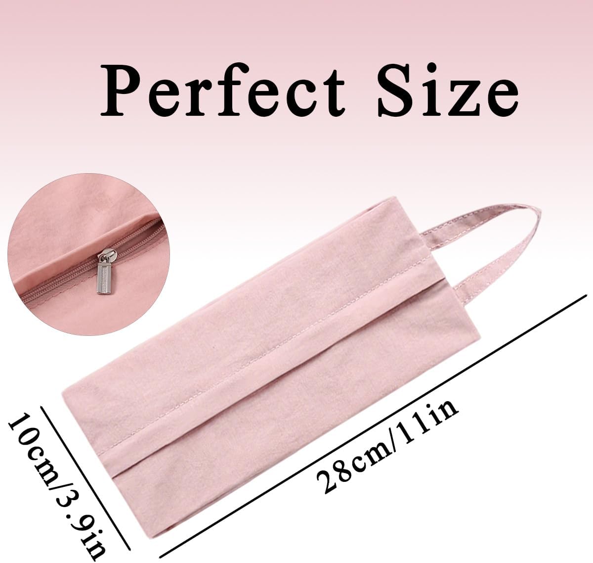 6 Pcs Travel Socks Organizer Bag with Zip Underwear Panty Socks Storage Bags Handle Compression Underwear Mini Travel Toiletry Bag Pouch for Packing Cubes Suitcase Luggage Ties Panties Cosmetics