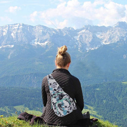 Small Sling Bags for Women Crossbody Backpack Hiking Travel Daypack Chest Bag Lightweight Shoulder Bag