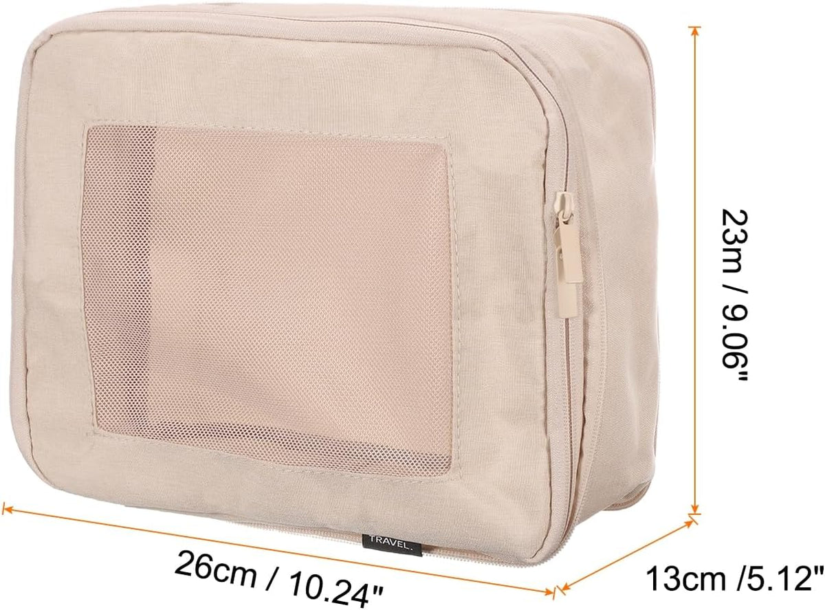 Compression Packing Cube for Suitcases 18x12x13cm Lightweight Luggage Organizers Bag Travel Essentials Compression Bags for Carry on Suitcases, Grey