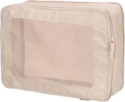 Compression Packing Cube for Suitcases 18x12x13cm Lightweight Luggage Organizers Bag Travel Essentials Compression Bags for Carry on Suitcases, Grey