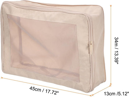 Compression Packing Cube for Suitcases 18x12x13cm Lightweight Luggage Organizers Bag Travel Essentials Compression Bags for Carry on Suitcases, Grey