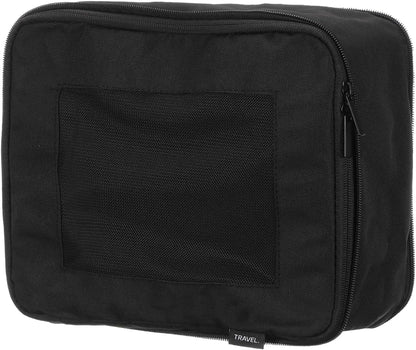 Compression Packing Cube for Suitcases 18x12x13cm Lightweight Luggage Organizers Bag Travel Essentials Compression Bags for Carry on Suitcases, Grey