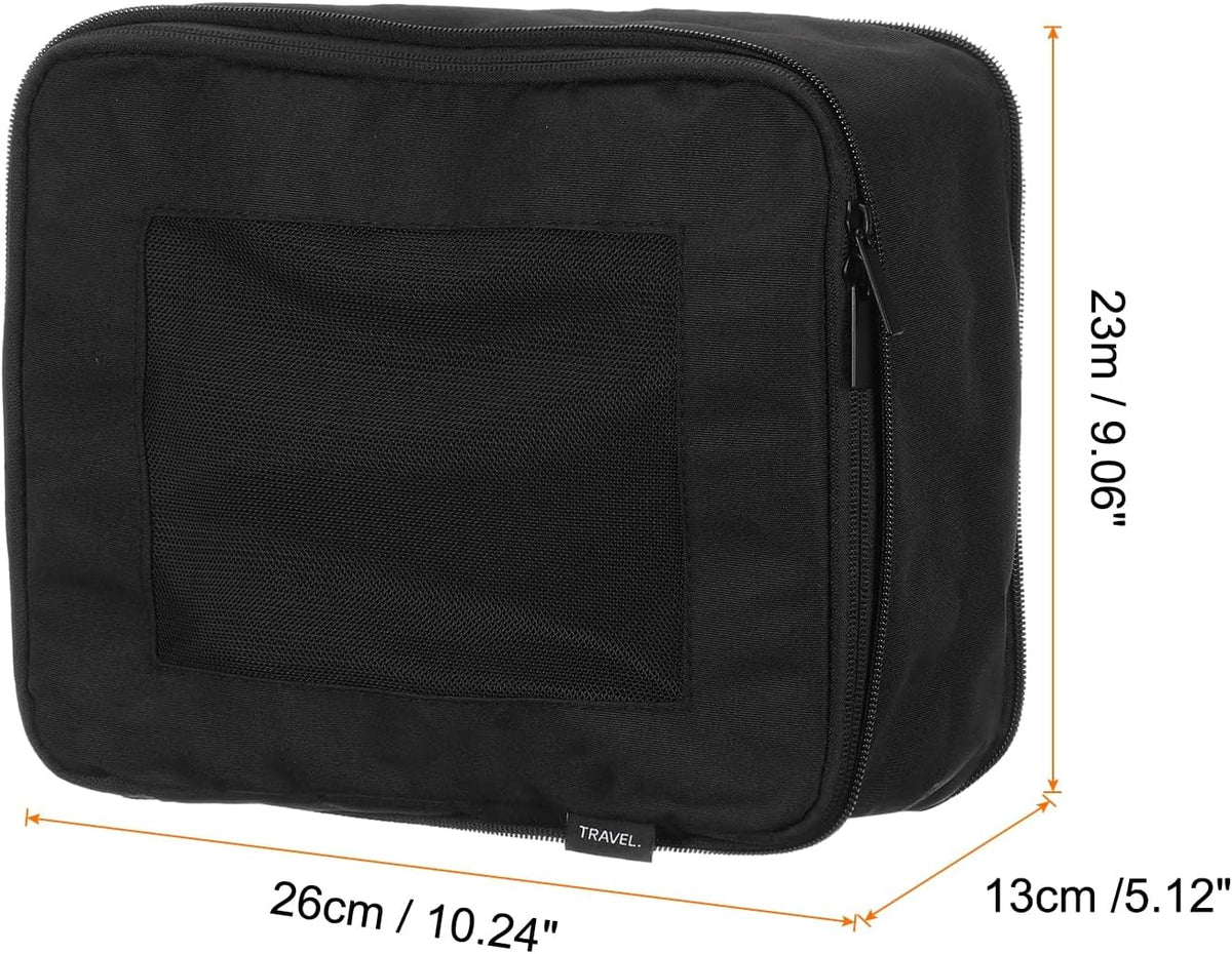 Compression Packing Cube for Suitcases 18x12x13cm Lightweight Luggage Organizers Bag Travel Essentials Compression Bags for Carry on Suitcases, Grey