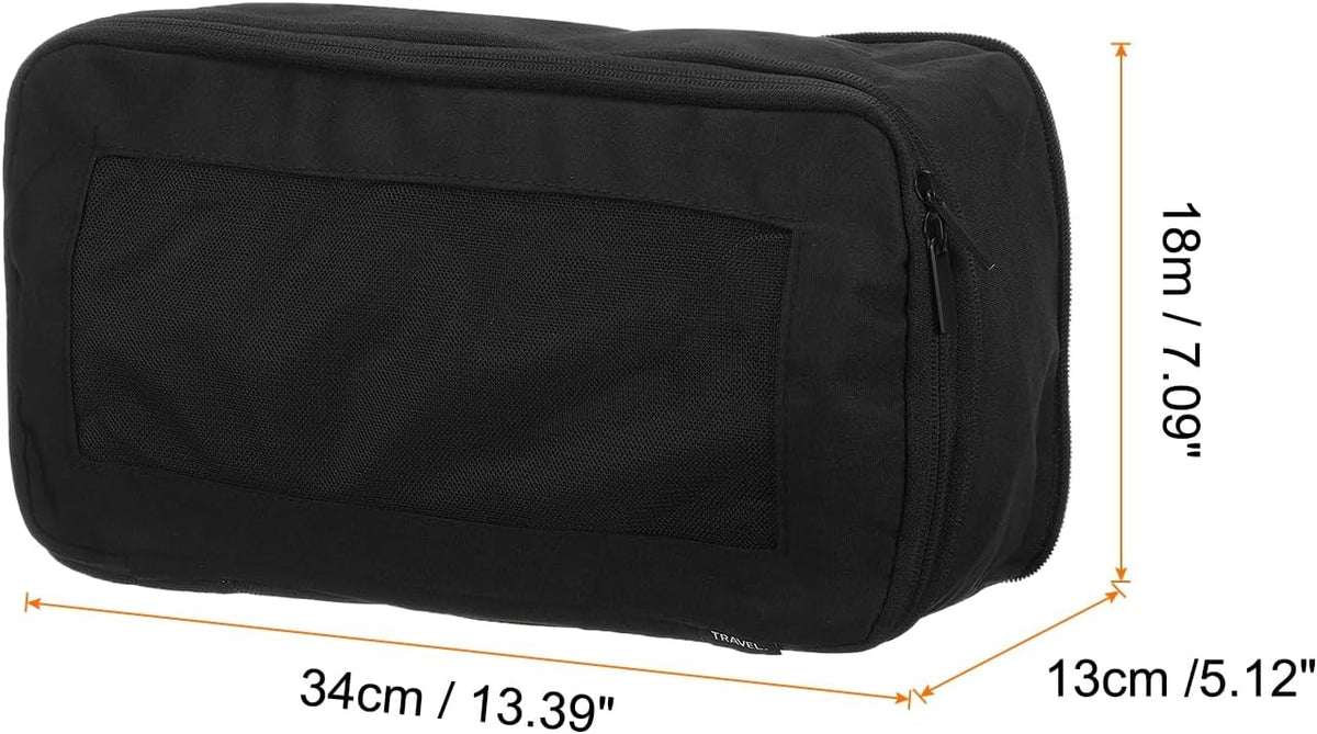 Compression Packing Cube for Suitcases 18x12x13cm Lightweight Luggage Organizers Bag Travel Essentials Compression Bags for Carry on Suitcases, Grey