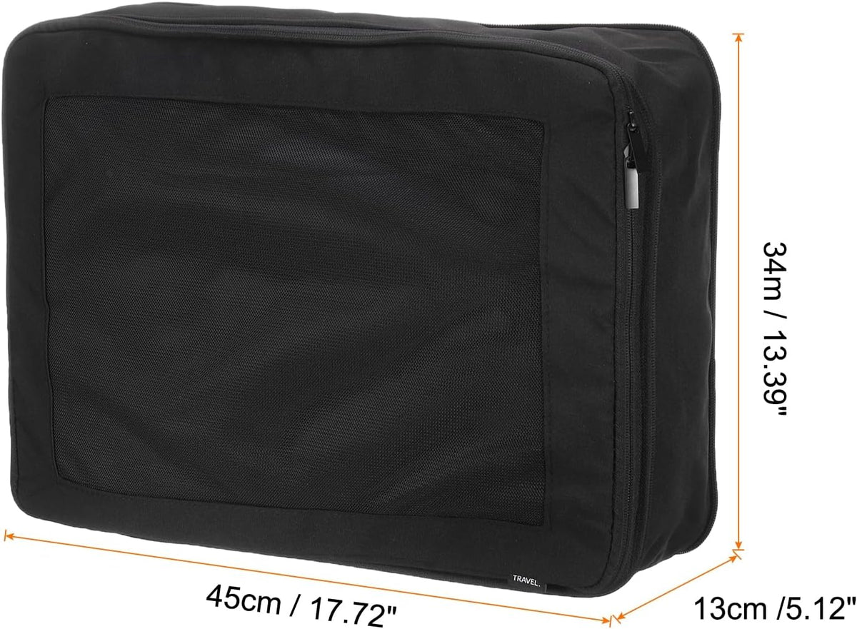 Compression Packing Cube for Suitcases 18x12x13cm Lightweight Luggage Organizers Bag Travel Essentials Compression Bags for Carry on Suitcases, Grey