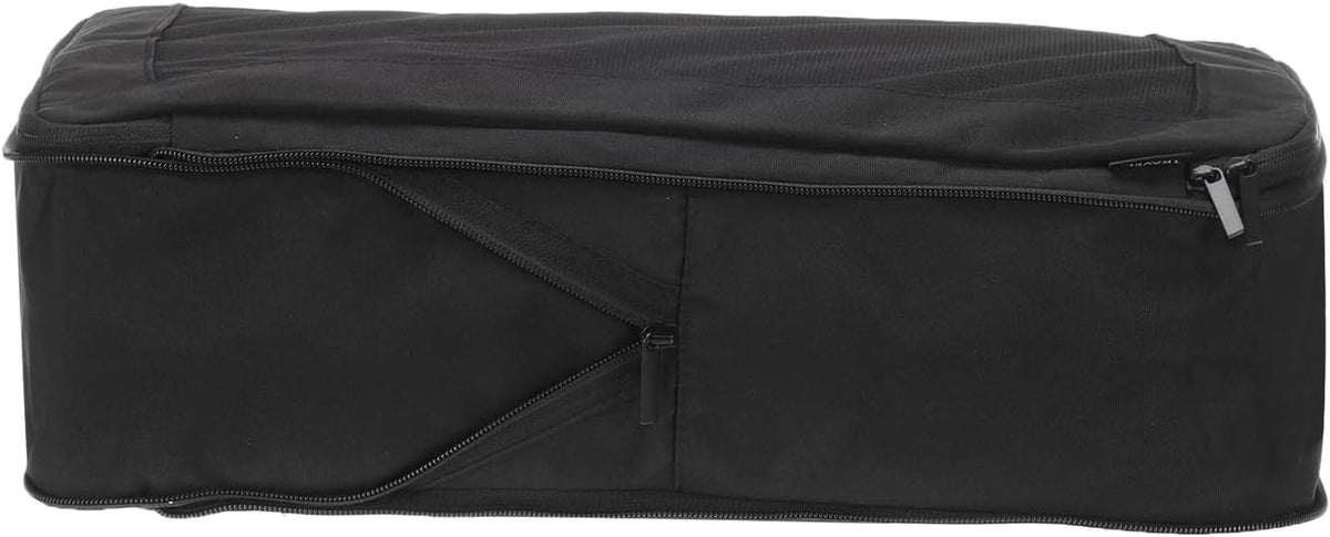 Compression Packing Cube for Suitcases 18x12x13cm Lightweight Luggage Organizers Bag Travel Essentials Compression Bags for Carry on Suitcases, Grey