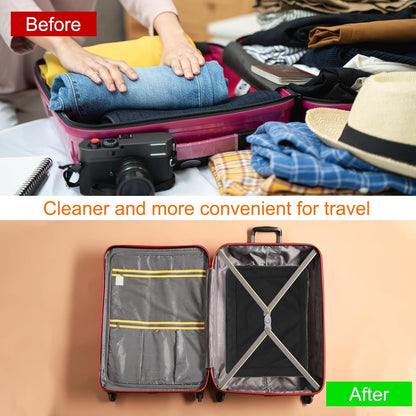Compression Packing Cube for Suitcases 18x12x13cm Lightweight Luggage Organizers Bag Travel Essentials Compression Bags for Carry on Suitcases, Grey