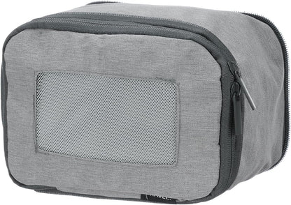 Compression Packing Cube for Suitcases 18x12x13cm Lightweight Luggage Organizers Bag Travel Essentials Compression Bags for Carry on Suitcases, Grey