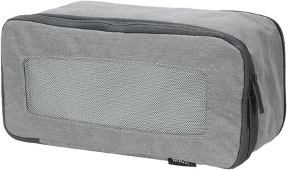 Compression Packing Cube for Suitcases 18x12x13cm Lightweight Luggage Organizers Bag Travel Essentials Compression Bags for Carry on Suitcases, Grey