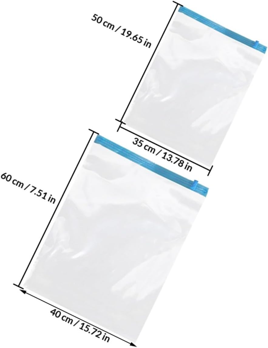 12pcs Roll up Vacuum Storage Bags, Reusable Cloth Compression Travel Bags, Pa+pe Material, Space Saving Packing Pouches for Suitcases and Clothing Organization