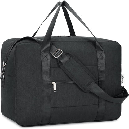 For Spirit Airlines Personal Item Bag 18x14x8 Foldable Travel Duffel Bag Underseat Carry on Luggage Weekender for Women 30L (Teal)