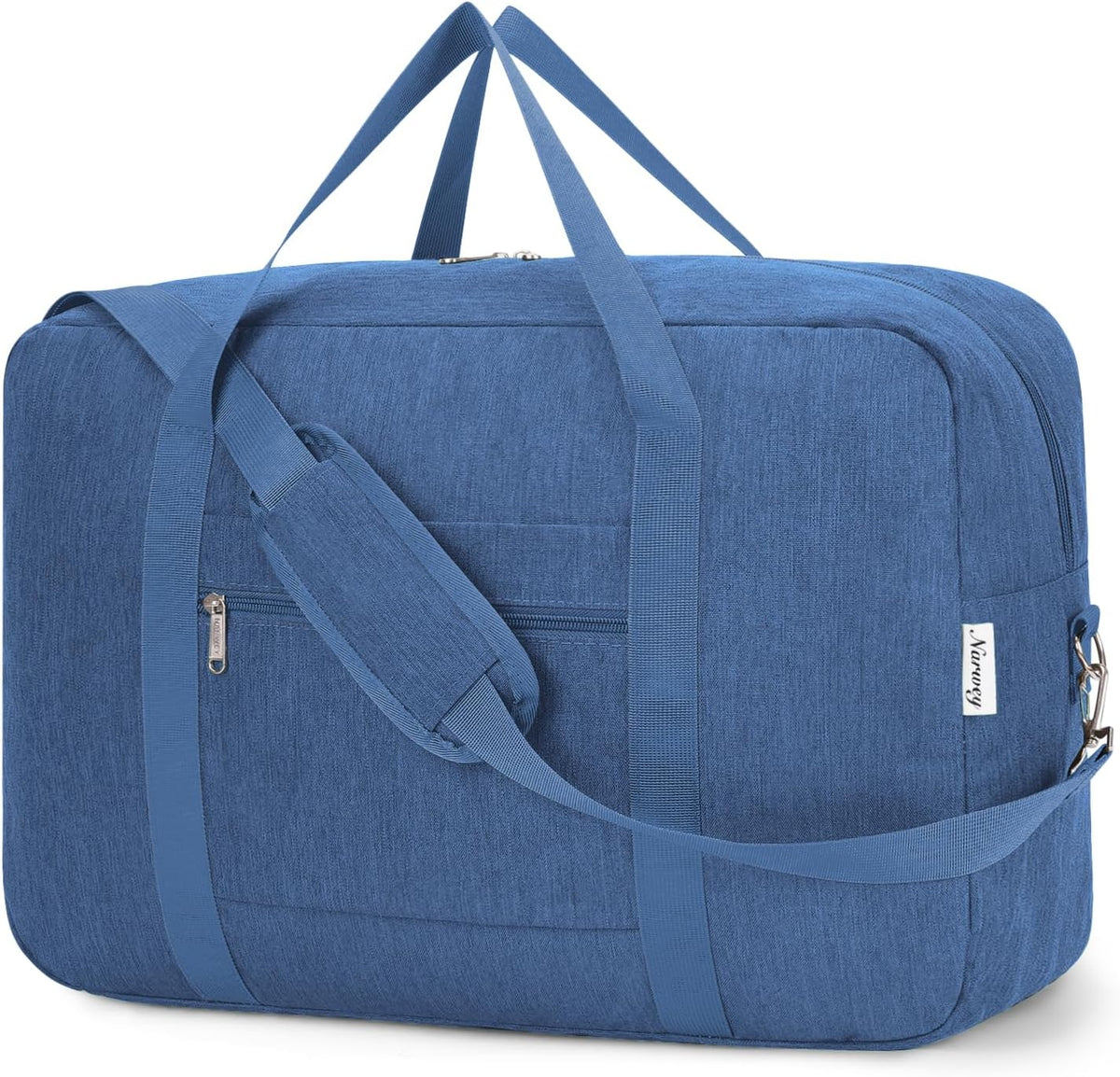 For Spirit Airlines Personal Item Bag 18x14x8 Foldable Travel Duffel Bag Underseat Carry on Luggage Weekender for Women 30L (Teal)