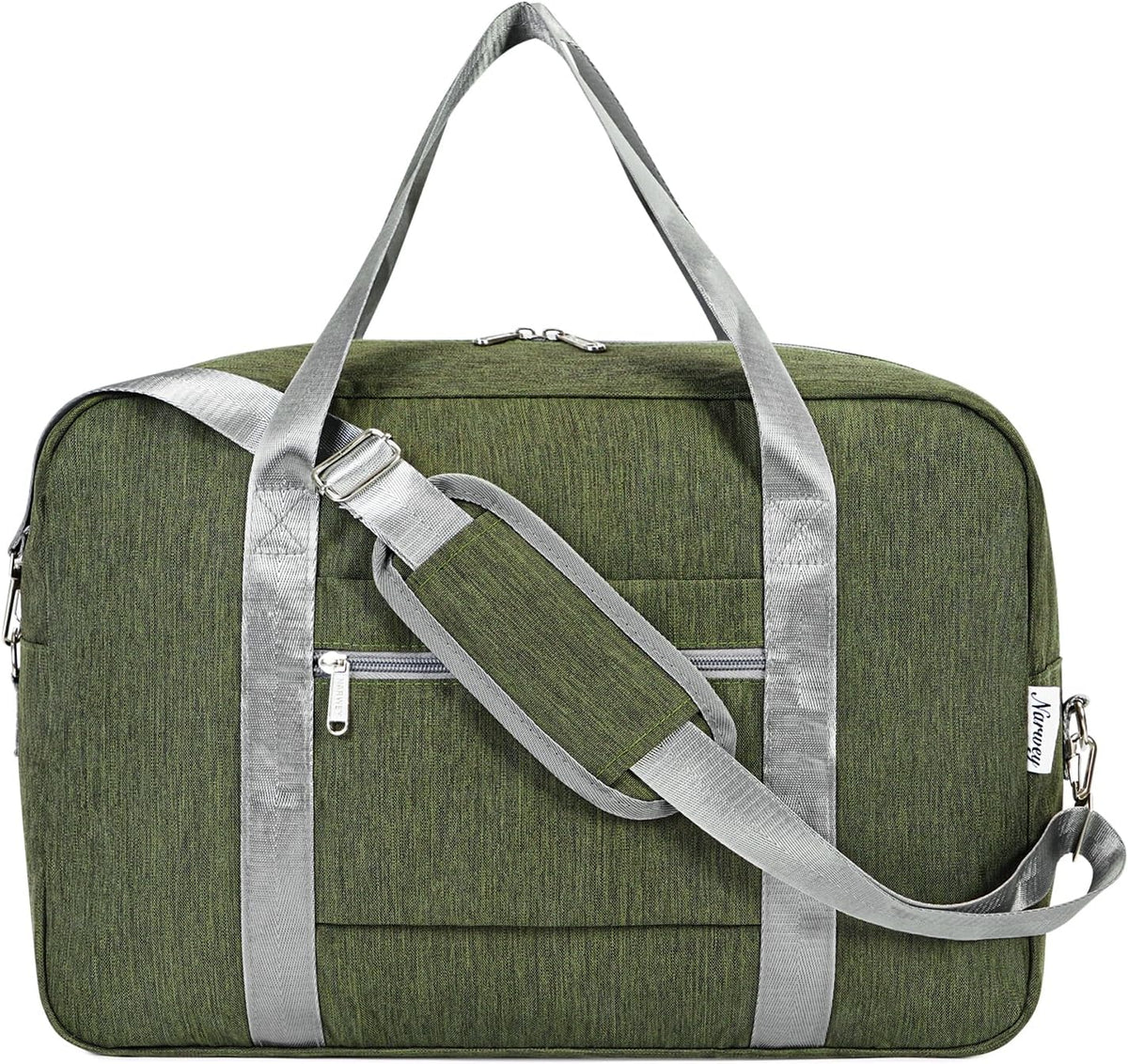 For Spirit Airlines Personal Item Bag 18x14x8 Foldable Travel Duffel Bag Underseat Carry on Luggage Weekender for Women 30L (Teal)