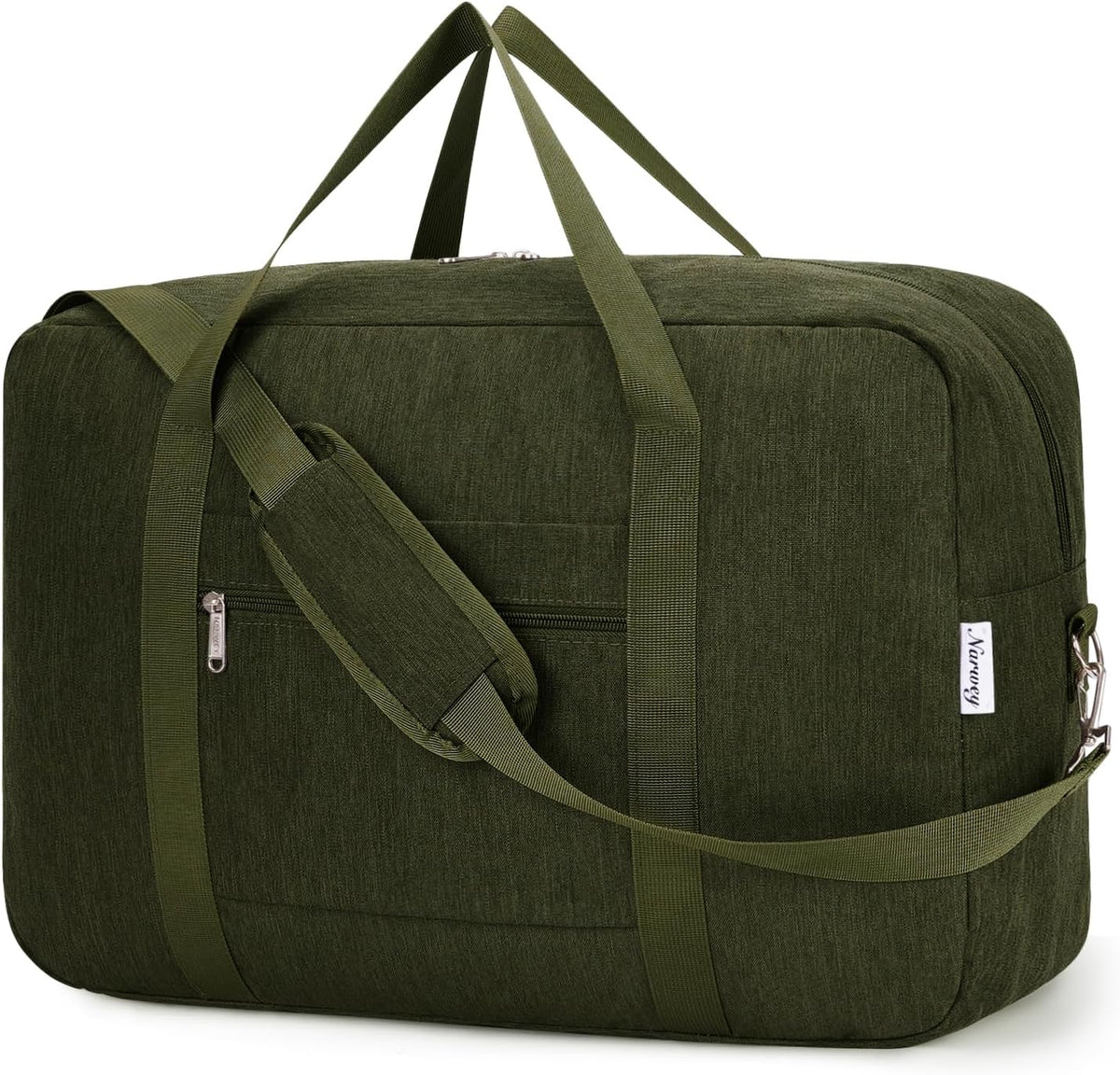For Spirit Airlines Personal Item Bag 18x14x8 Foldable Travel Duffel Bag Underseat Carry on Luggage Weekender for Women 30L (Teal)