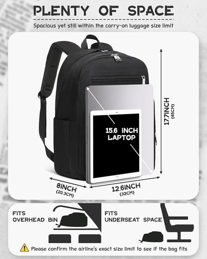 Backpack for Middle High School Teen Boys Girls Large College Bookbag with Laptop Compartment Back to School Book Bags Mochilas Escolares para Niños Niñas Adolescentes (Beige, Solid)