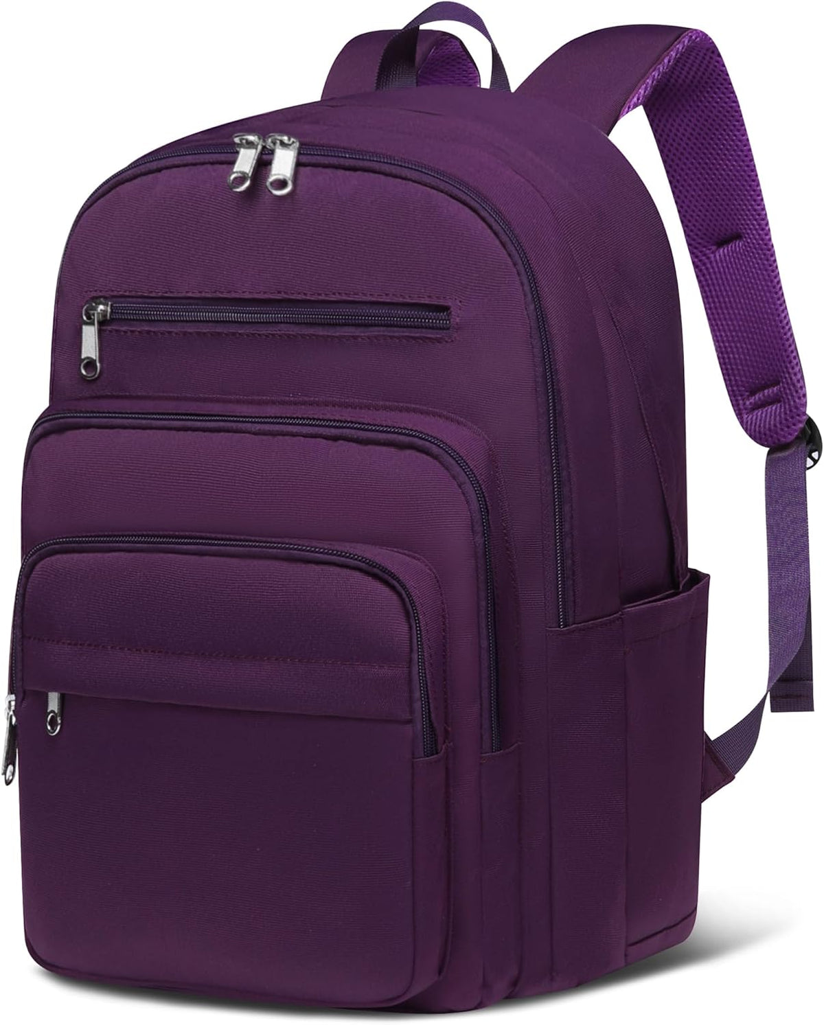 Backpack for Middle High School Teen Boys Girls Large College Bookbag with Laptop Compartment Back to School Book Bags Mochilas Escolares para Niños Niñas Adolescentes (Beige, Solid)