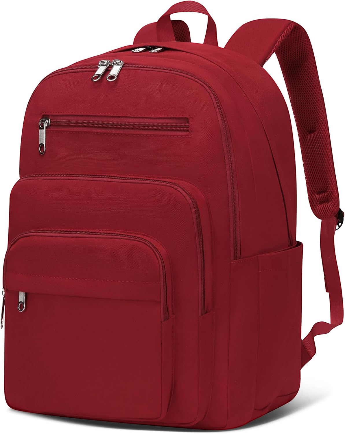 Backpack for Middle High School Teen Boys Girls Large College Bookbag with Laptop Compartment Back to School Book Bags Mochilas Escolares para Niños Niñas Adolescentes (Beige, Solid)
