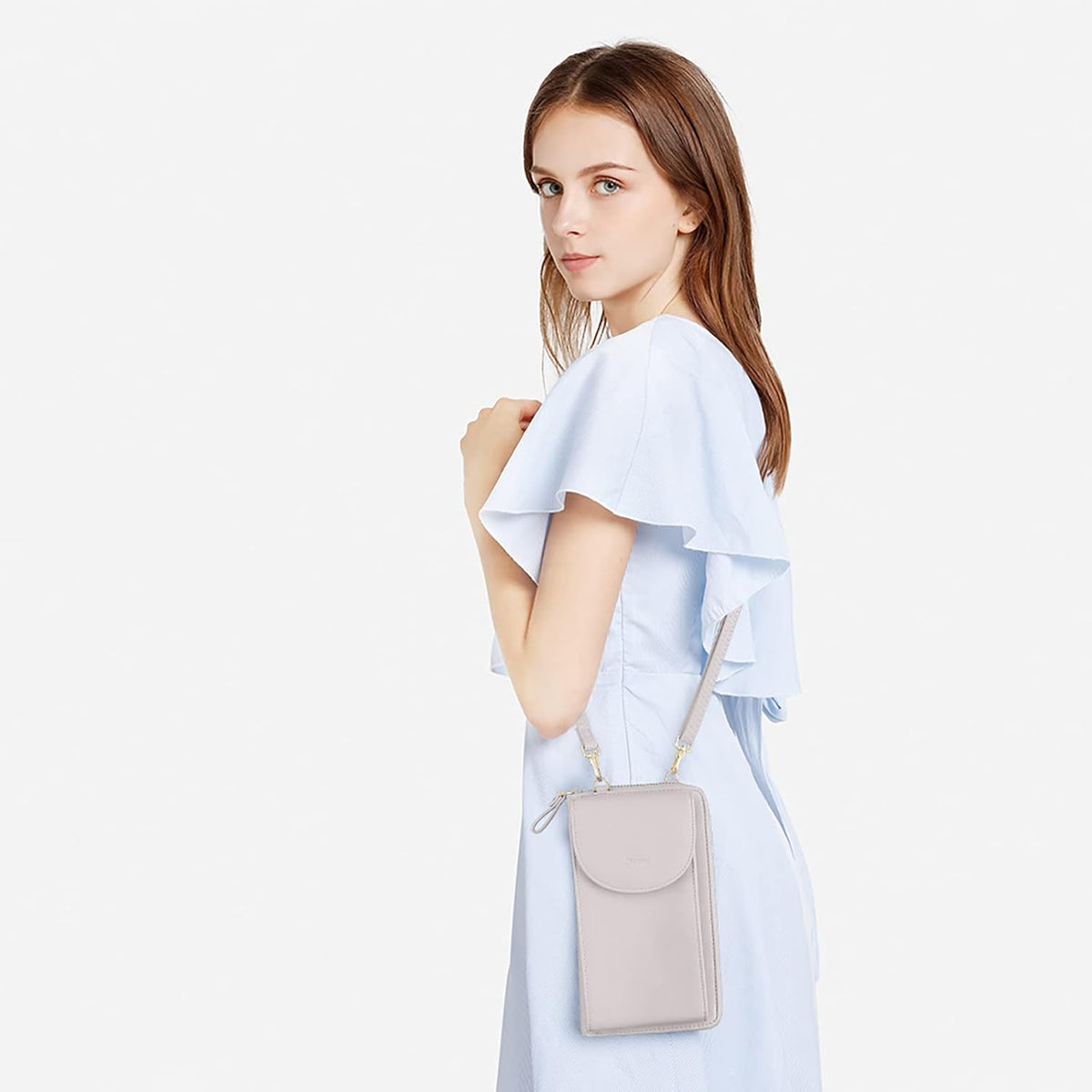 Small Crossbody Bags for Women Phone Purse RFID Blocking Wallet | Card Slots, Vegan Leather, Anti-theft, Multi Pockets, Detachable Adjustable Strap, Travel Eveyday Outing
