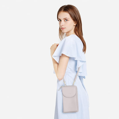 Small Crossbody Bags for Women Phone Purse RFID Blocking Wallet | Card Slots, Vegan Leather, Anti-theft, Multi Pockets, Detachable Adjustable Strap, Travel Eveyday Outing