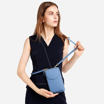 Small Crossbody Bags for Women Phone Purse RFID Blocking Wallet | Card Slots, Vegan Leather, Anti-theft, Multi Pockets, Detachable Adjustable Strap, Travel Eveyday Outing