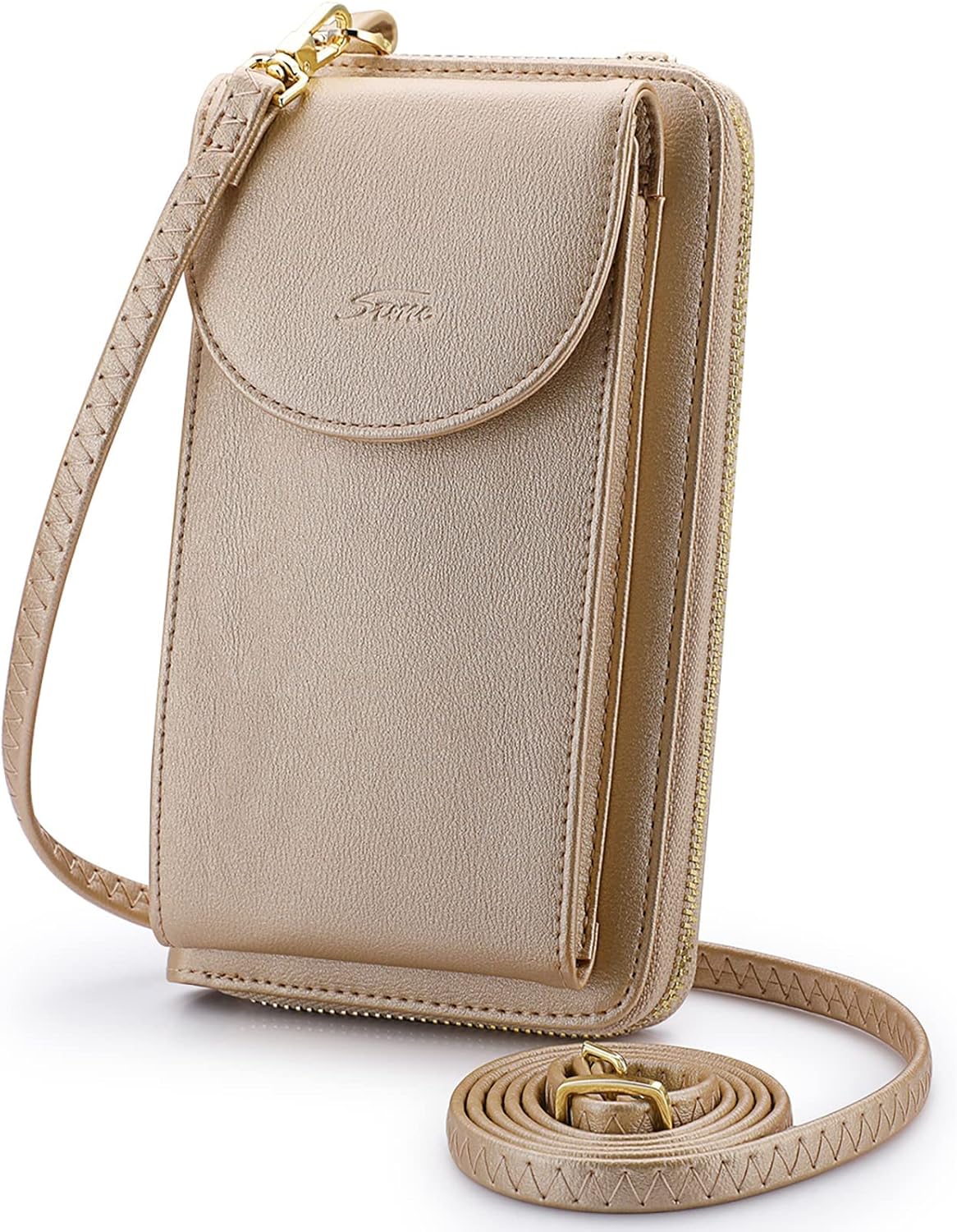 Small Crossbody Bags for Women Phone Purse RFID Blocking Wallet | Card Slots, Vegan Leather, Anti-theft, Multi Pockets, Detachable Adjustable Strap, Travel Eveyday Outing