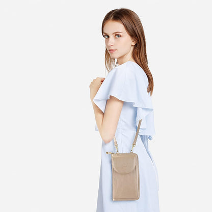 Small Crossbody Bags for Women Phone Purse RFID Blocking Wallet | Card Slots, Vegan Leather, Anti-theft, Multi Pockets, Detachable Adjustable Strap, Travel Eveyday Outing