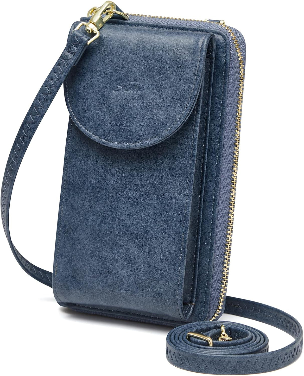 Small Crossbody Bags for Women Phone Purse RFID Blocking Wallet | Card Slots, Vegan Leather, Anti-theft, Multi Pockets, Detachable Adjustable Strap, Travel Eveyday Outing