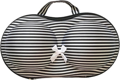 Portable Bra Bag with Net Bra Case Organizer for Travel (Pattern 5)
