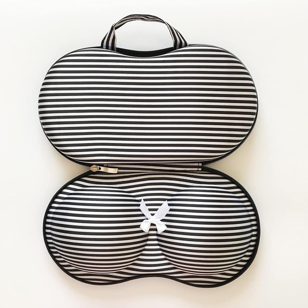 Portable Bra Bag with Net Bra Case Organizer for Travel (Pattern 5)