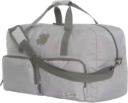 Lucky Travel Duffel Bags 65L, Gym Bag, Travel Bag & Large Duffle Bag for Men, Foldable Overnight Weekender Bags for Women & Men with Adjustable Shoulder Strap, Charcoal