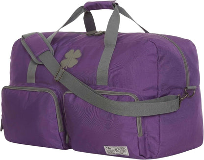 Lucky Travel Duffel Bags 65L, Gym Bag, Travel Bag & Large Duffle Bag for Men, Foldable Overnight Weekender Bags for Women & Men with Adjustable Shoulder Strap, Charcoal