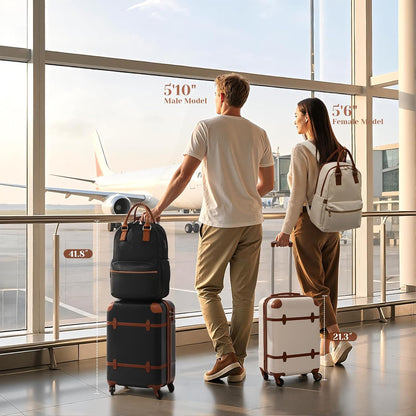 Luggage Set Suitcase Set Carry On Luggage PC Hardside Luggage TSA Lock Spinner Wheels Telescopic Handle