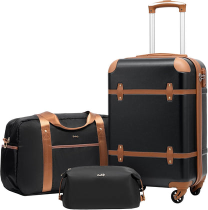 Luggage Set Suitcase Set Carry On Luggage PC Hardside Luggage TSA Lock Spinner Wheels Telescopic Handle