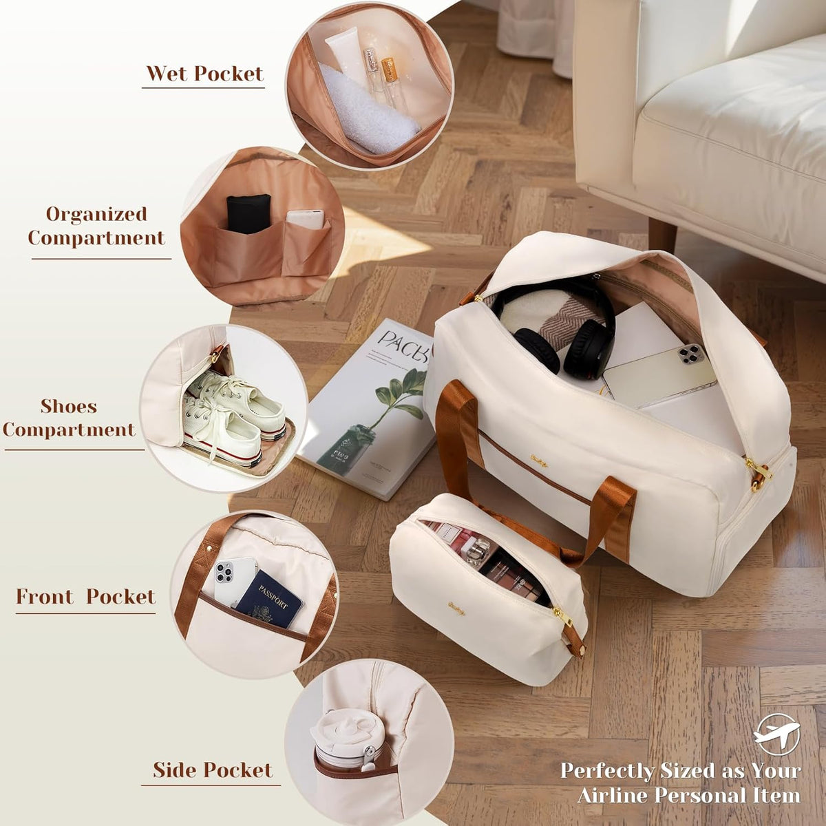 Luggage Set Suitcase Set Carry On Luggage PC Hardside Luggage TSA Lock Spinner Wheels Telescopic Handle