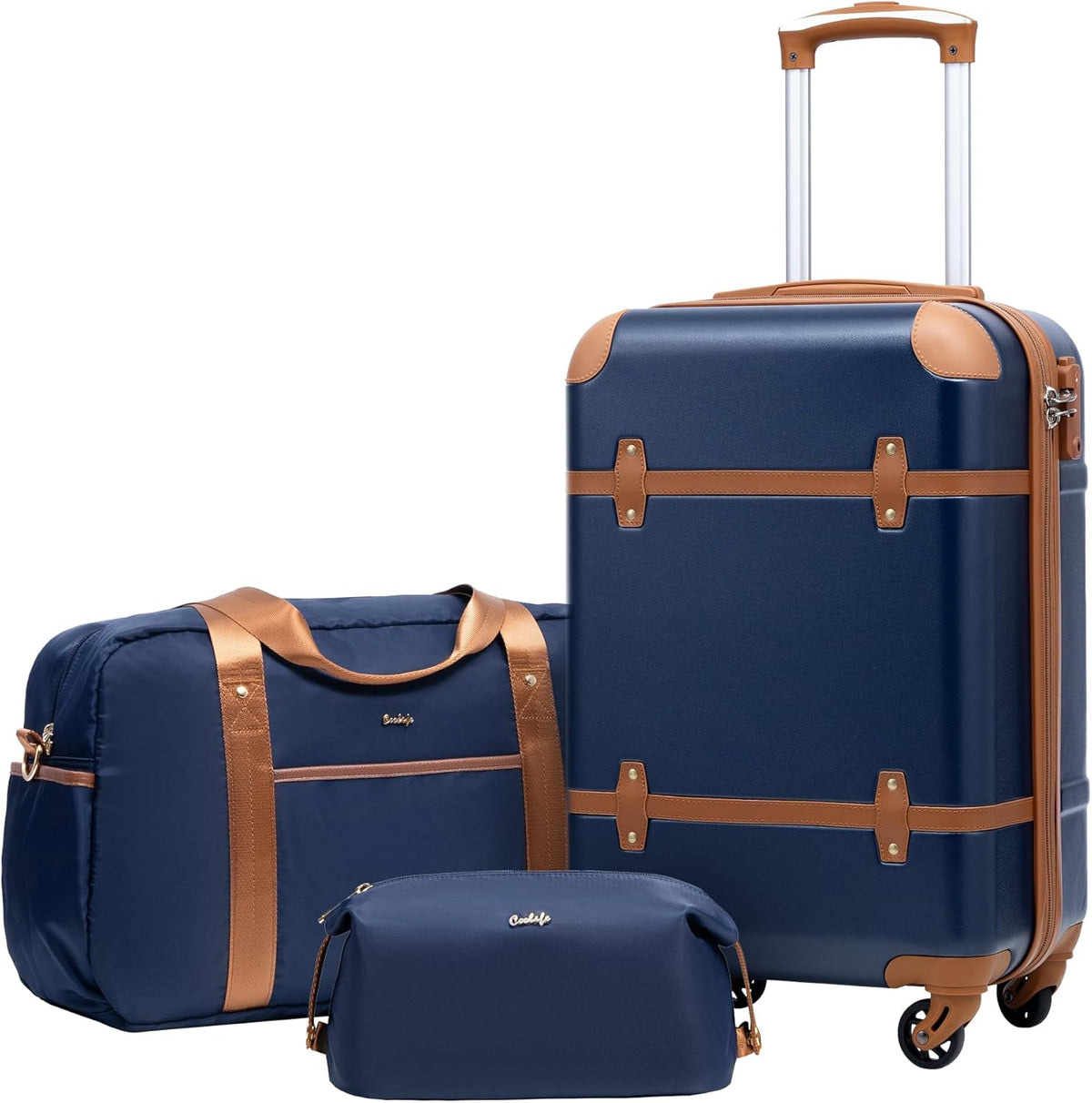 Luggage Set Suitcase Set Carry On Luggage PC Hardside Luggage TSA Lock Spinner Wheels Telescopic Handle