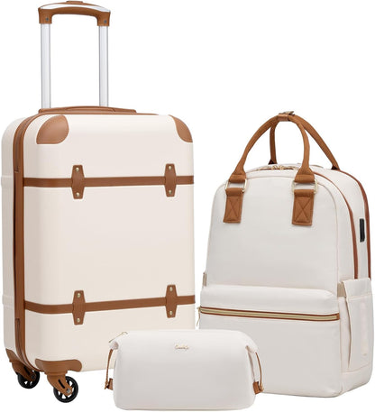 Luggage Set Suitcase Set Carry On Luggage PC Hardside Luggage TSA Lock Spinner Wheels Telescopic Handle
