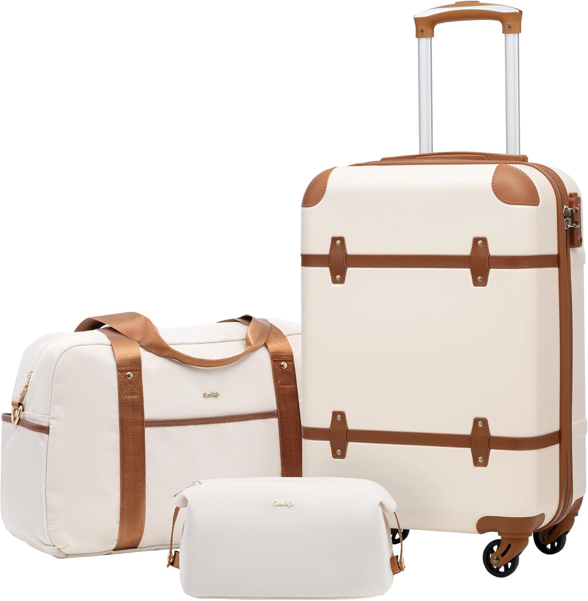 Luggage Set Suitcase Set Carry On Luggage PC Hardside Luggage TSA Lock Spinner Wheels Telescopic Handle