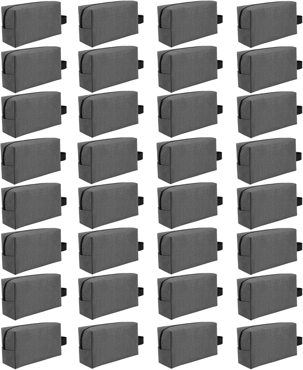 32 Pcs Travel Toiletry Bag for Men Women Bulk Large Water Resistant Shaving Bag Hanging Cosmetic Bag Makeup Travel Pouch Foldable Toiletry Organizer Gifts for Graduation Father's Day(32, Mixed Color)