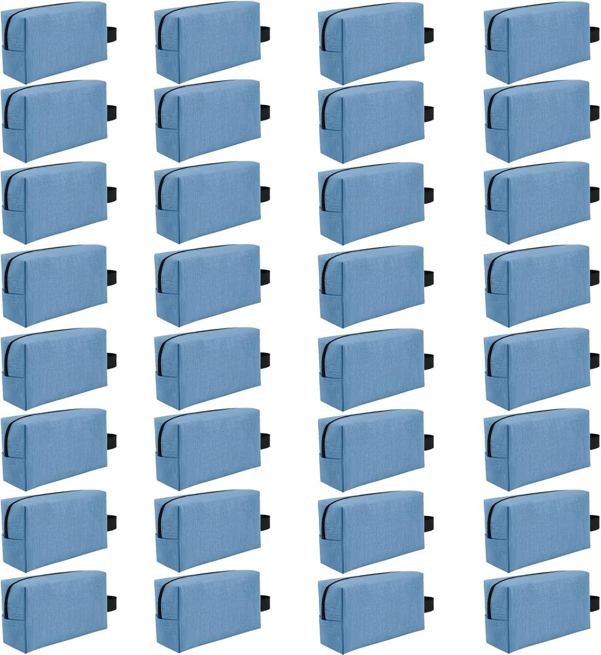 32 Pcs Travel Toiletry Bag for Men Women Bulk Large Water Resistant Shaving Bag Hanging Cosmetic Bag Makeup Travel Pouch Foldable Toiletry Organizer Gifts for Graduation Father's Day(32, Mixed Color)