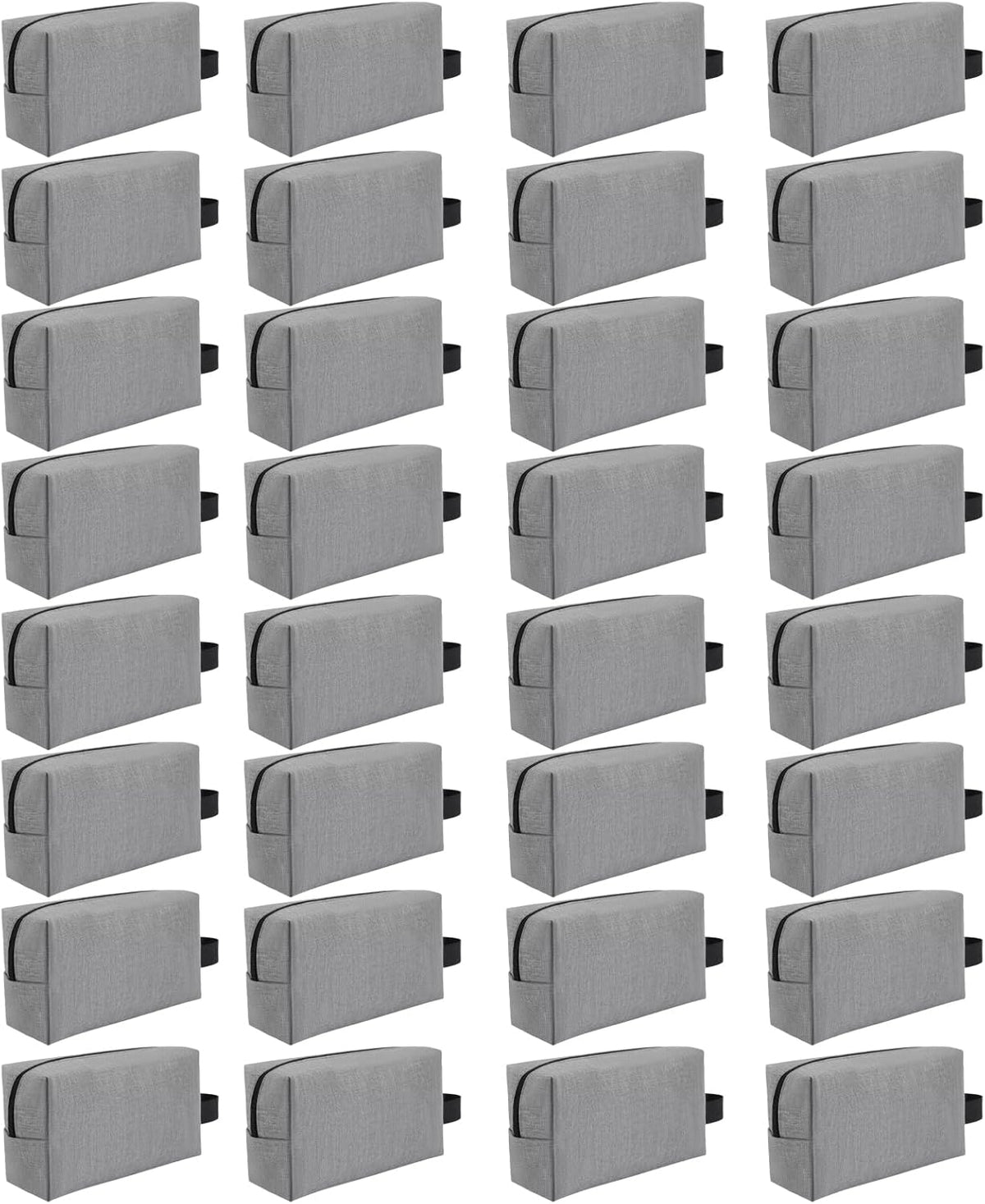 32 Pcs Travel Toiletry Bag for Men Women Bulk Large Water Resistant Shaving Bag Hanging Cosmetic Bag Makeup Travel Pouch Foldable Toiletry Organizer Gifts for Graduation Father's Day(32, Mixed Color)
