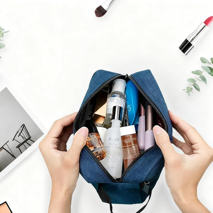32 Pcs Travel Toiletry Bag for Men Women Bulk Large Water Resistant Shaving Bag Hanging Cosmetic Bag Makeup Travel Pouch Foldable Toiletry Organizer Gifts for Graduation Father's Day(32, Mixed Color)