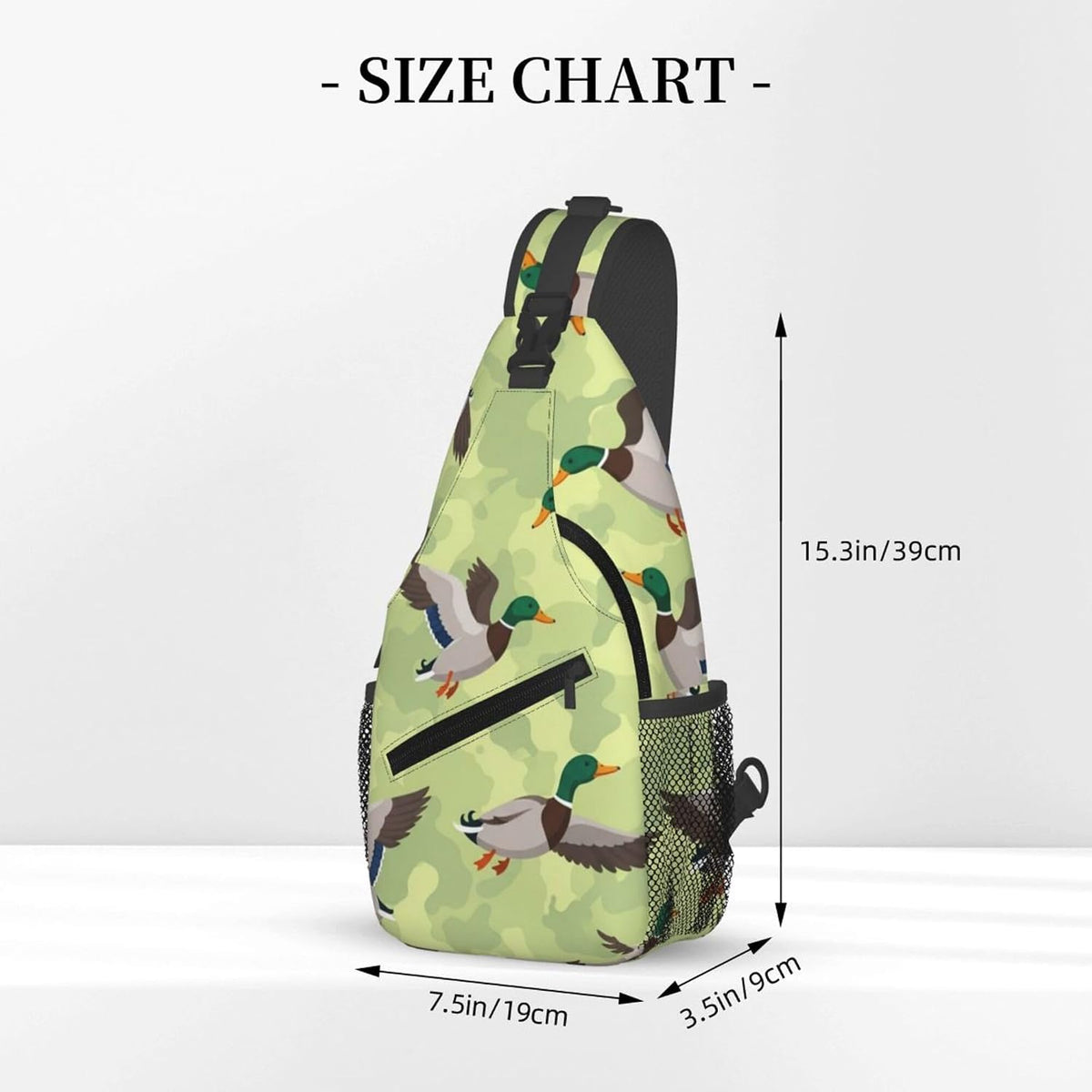 Men Women Sling Shoulder Backpack Casual Carrying Tote Case Crossbody Travel Bag, Anti-Theft Multipurpose Carry On Bag, Aztec Black Grey And White Crossbody Bag