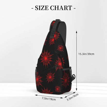 Men Women Sling Shoulder Backpack Casual Carrying Tote Case Crossbody Travel Bag, Anti-Theft Multipurpose Carry On Bag, Aztec Black Grey And White Crossbody Bag