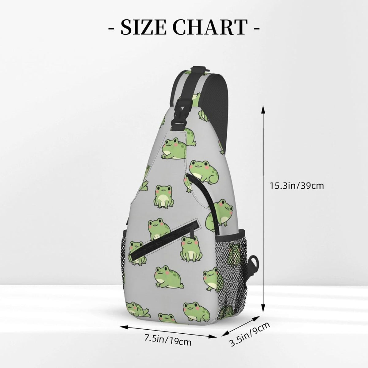 Men Women Sling Shoulder Backpack Casual Carrying Tote Case Crossbody Travel Bag, Anti-Theft Multipurpose Carry On Bag, Aztec Black Grey And White Crossbody Bag
