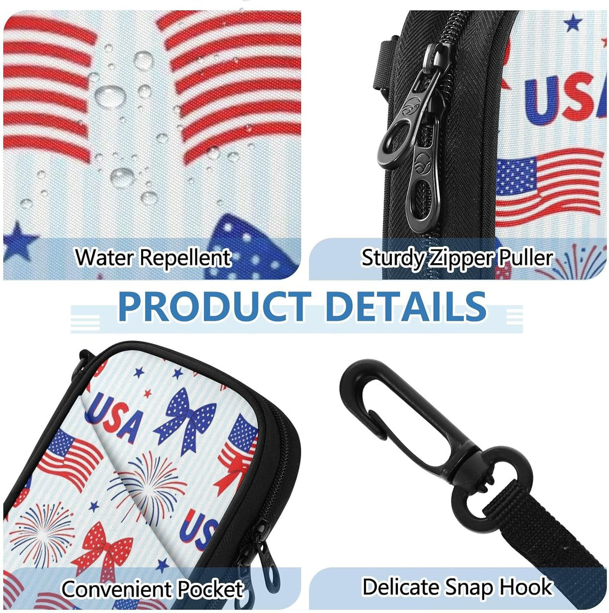 Travel Document Organizer 21×14×3 CM | Scratch Resistant Polyester Pen Loop Multi-Way Carry for Adults Outdoor National Bows