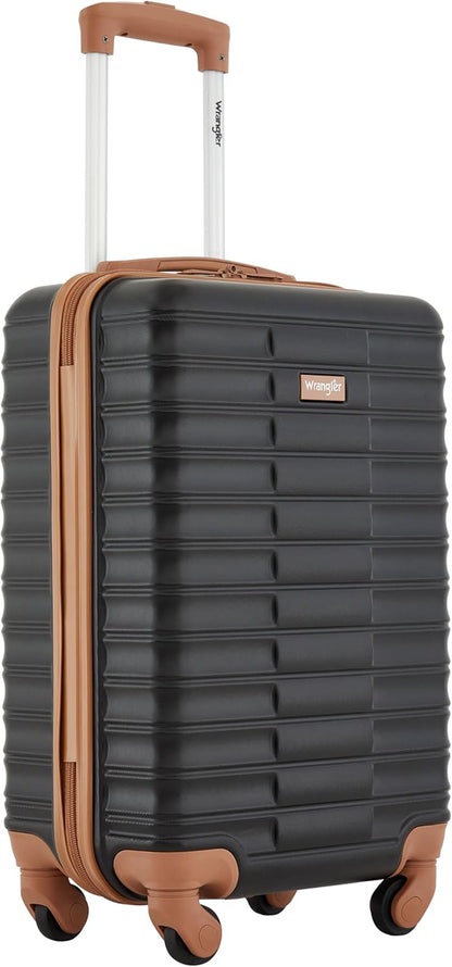 22" Outrider Hardside Carry-On Luggage, Lava Smoke
