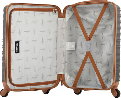 22" Outrider Hardside Carry-On Luggage, Lava Smoke