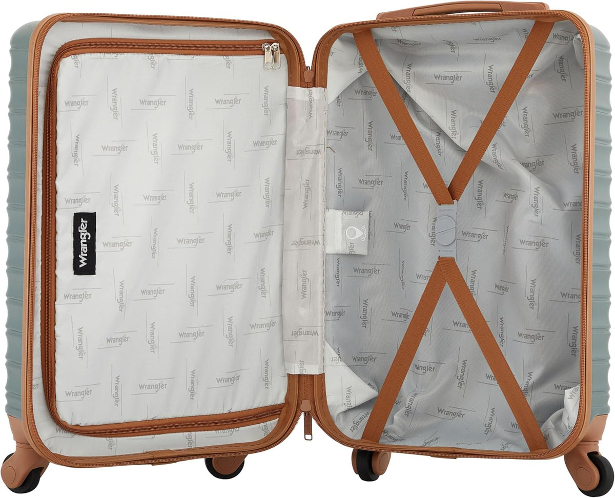 22" Outrider Hardside Carry-On Luggage, Lava Smoke