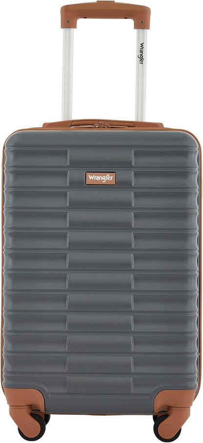22" Outrider Hardside Carry-On Luggage, Lava Smoke