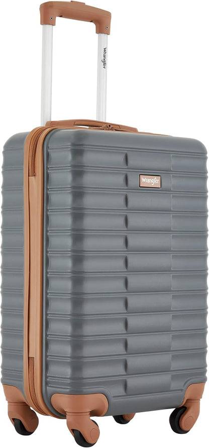 22" Outrider Hardside Carry-On Luggage, Lava Smoke